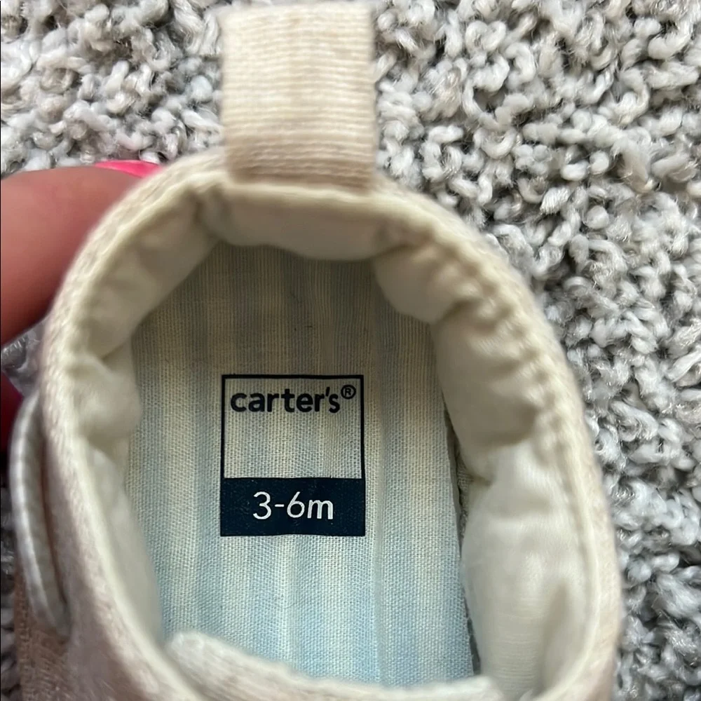 Carter's Tan Baby Walker Moccasins Soft Sole